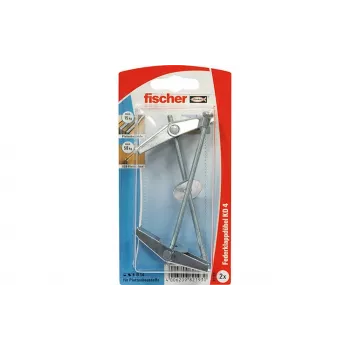 Fischer 084341 KD 4 K NV ontelotulppa koukkuruuvilla, 105 mm, 1 sarja