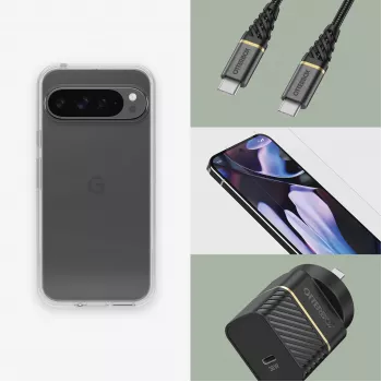 OtterBox Symmetry Clear -kotelo Google Pixel 9 Pro XL:lle 77-95651