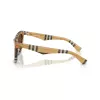 Burberry BE4435-414673 naisten aurinkolasit, mustat kehykset, tummanharmaat linssit, 53/18/140 mm