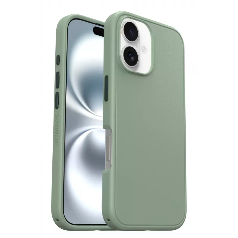 OtterBox Symmetry MagSafe -kotelo iPhone 16:lle – Everglade Green 77-96535