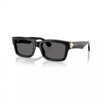 Burberry BE4443-300187 naisten aurinkolasit, mustat kehykset, harmaat linssit, 55/20/145 mm