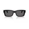Burberry BE4443-300187 naisten aurinkolasit, mustat kehykset, harmaat linssit, 55/20/145 mm