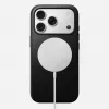 NOMAD Modern -nahkakotelo iPhone 17 Pro MagSafe musta