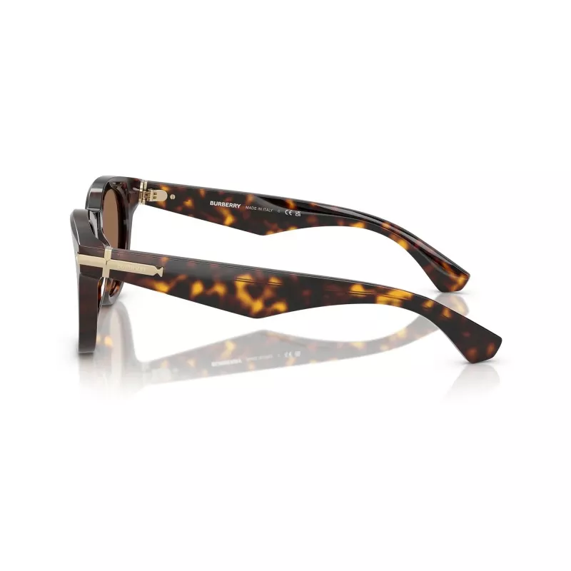 Burberry miesten BE4439F Dark Havana kulmikkaat aurinkolasit 51/21/145 mm BE4439F300273