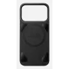 NOMAD Magnetic Leather Back iPhone 17 Pro – MagSafe-yhteensopiva, Horween-nahka, musta