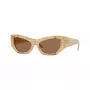 Burberry naisten BE4450U415773 kulmikkaat aurinkolasit, Havana/ruskea gradient, 54 mm