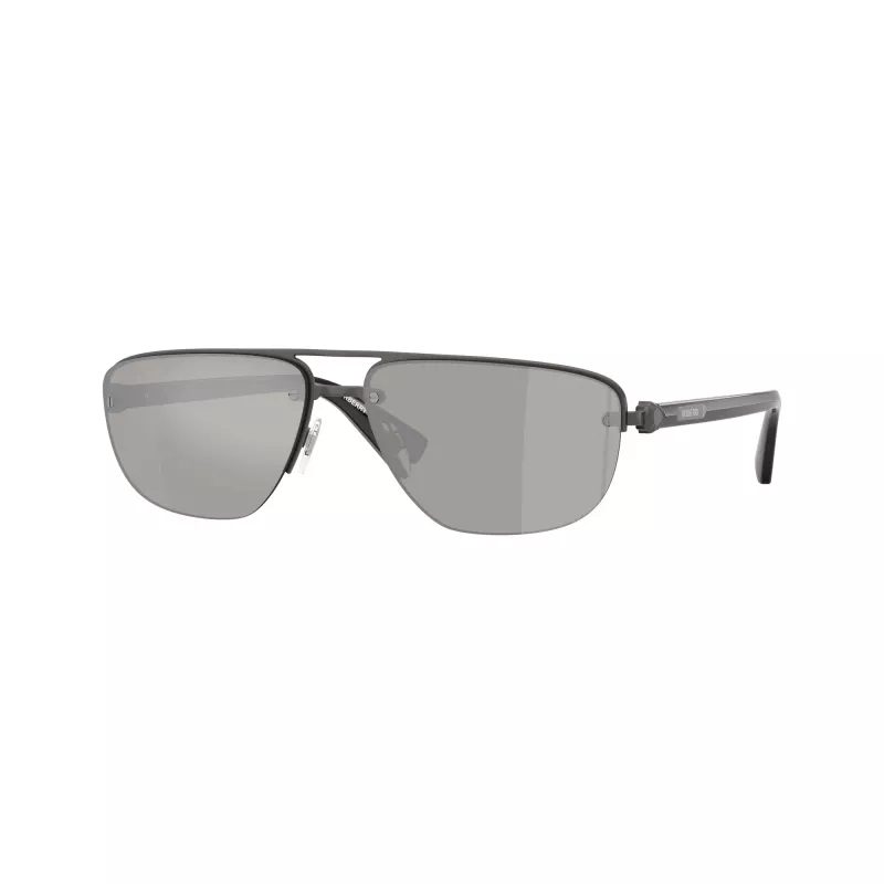 Burberry BE3164-13166G miesten pilot-aurinkolasit, musta kehys, harmaat gradient-linssit, 62 mm