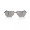 Burberry BE3164-13166G miesten pilot-aurinkolasit, musta kehys, harmaat gradient-linssit, 62 mm