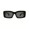 Versace VE4444UGB187 naisten cat-eye-aurinkolasit, musta kehys, harmaat gradient-linssit, 54 mm