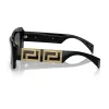 Versace VE4444UGB187 naisten cat-eye-aurinkolasit, musta kehys, harmaat gradient-linssit, 54 mm