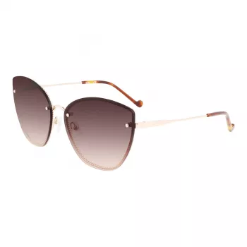 LIU JO naisten aurinkolasit LJ148S-714 Havana ruskea gradient perhonen