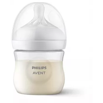 Philips Avent Natural Response juomapullo 125 ml vastasyntyneen tutilla, 0m+