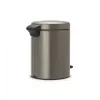 Brabantia NewIcon 5 litran poljinroskakori, Platinum