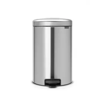 Brabantia NewIcon 20L polkupainikkeella avattava roskis, Matt Steel
