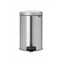 Brabantia NewIcon 20L polkupainikkeella avattava roskis, Matt Steel