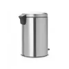 Brabantia NewIcon 20L polkupainikkeella avattava roskis, Matt Steel