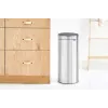 Brabantia Touch Bin 30L roskis, Matt Steel