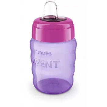 Philips AVENT Easy Sip juomaharjoittelumuki 9 kk+ 260 ml silikoninokka pinkki