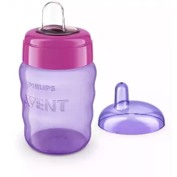 Philips AVENT Easy Sip juomaharjoittelumuki 9 kk+ 260 ml silikoninokka pinkki