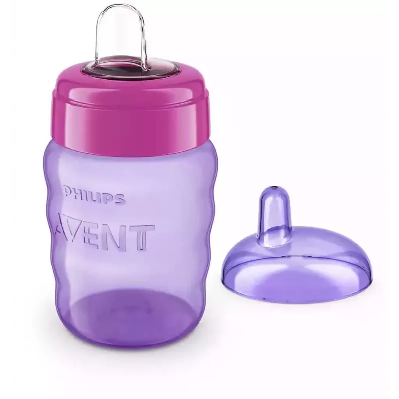 Philips AVENT Easy Sip juomaharjoittelumuki 9 kk+ 260 ml silikoninokka pinkki