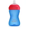 Philips Avent My Grippy juomaharjoittelumuki pehmeällä nokalla 300ml, 9M+, sininen