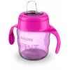 Philips AVENT Easy Sip juomaharjoittelumuki kahvoilla, 6M+, 200 ml, silikoninokka, roosa