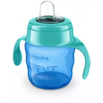 Philips AVENT Easy Sip juomaharjoittelumuki kahvoilla, 6M+, 200ml, silikoninokka, vihreä