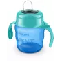 Philips AVENT Easy Sip juomaharjoittelumuki kahvoilla, 6M+, 200ml, silikoninokka, vihreä