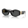 Versace VE4466UGB187 miesten aurinkolasit, musta kehys, tummanharmaat linssit 54-19-140