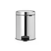 Brabantia NewIcon 5L poljinroskis Brilliant Steel