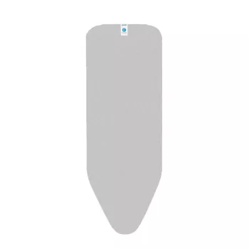 Brabantia silityslaudan päällinen, 124x45 cm, metalloitu puuvilla, 2mm vaahtomuovi, metallinharmaa