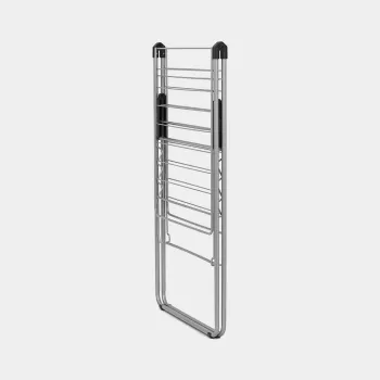 Brabantia HangOn seinäkuivausteline, 20 m, Metallic Grey