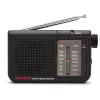 AIWA RS-55/BK kannettava analoginen AM/FM-taskuradio, musta