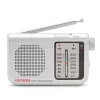 AIWA RS-55/SL kannettava analoginen AM/FM-taskuradio, harmaa