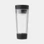 BRABANTIA Make & Take matkateemuki, 0,36 L, tummanharmaa