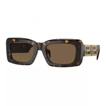Versace VE4444U10873 naisten aurinkolasit, Havana-kehykset, ruskeat gradient-linssit, 54/21/140 mm