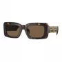 Versace VE4444U10873 naisten aurinkolasit, Havana-kehykset, ruskeat gradient-linssit, 54/21/140 mm