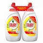 FAIRY sitruunainen astianpesuaine tuplapakkaus, 2 x 1350 ml