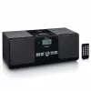 Lenco MC-030BK mikro-musiikkijärjestelmä Bluetoothilla, CD, UKW-radio, USB, AUX, musta