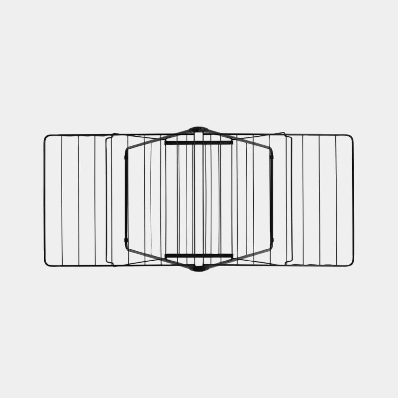 BRABANTIA HangOn kuivausteline, 20m, mattamusta