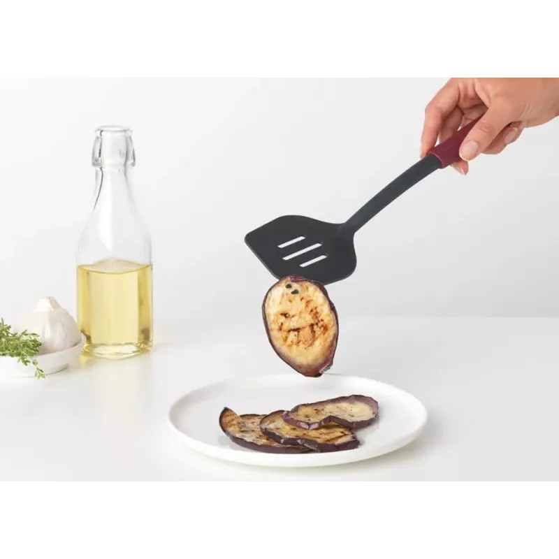 Brabantia Profile Line reikäinen lasta, munakoisonpunainen