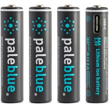 Pale Blue PB-AAA-C USB-C ladattava litiumioni-AAA-paristo
