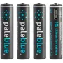 Pale Blue PB-AAA-C USB-C ladattava litiumioni-AAA-paristo