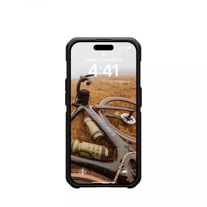 UAG Metropolis LT Magsafe -kotelo iPhone 15 Pro - aramidikuitu, musta