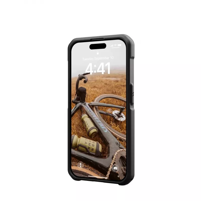 UAG Metropolis LT Magsafe -kotelo iPhone 15 Pro - aramidikuitu, musta