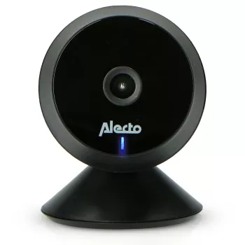 Alecto SMARTBABY5BK digitaalinen videovauvanvahti, 2,4 GHz FHSS, 2,4 tuuman väri-LCD, yönäkö, kaksisuuntainen puhelintoiminto, lämpötila-anturi, tuutulaulut, VOX, musta
