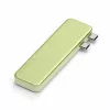 Satechi USB-C Snap Hub - moniporttisovitin 4K HDMI, 5Gbps USB, kortinlukija, 45W PD (Citrus)