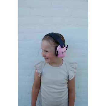 Jippie's kuulosuojaimet lapsille, vaaleanpunainen