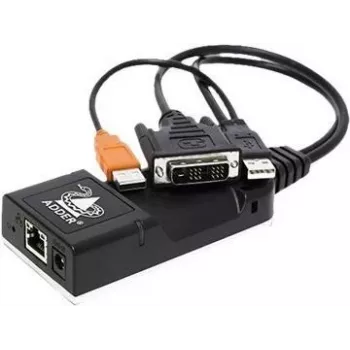 Adder ADDERLink CAM DVI KVM -jatko IP:n yli (ALIF101T-DVI)
