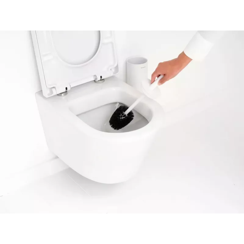 Brabantia ReNew wc-harja ja teline, Mineral White